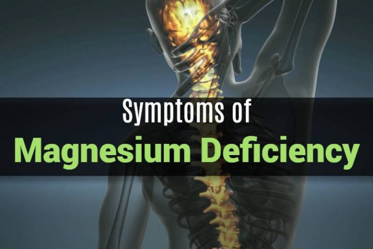 magnesium deficiency symptoms